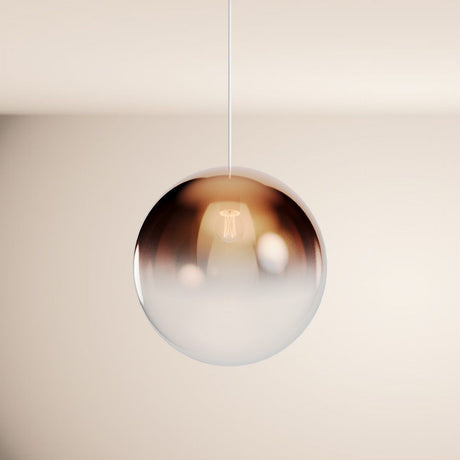 s.luce Orb Boule de verre Lampe de galerie Suspension 500cm Blanc