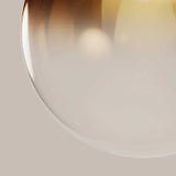 Orb glass globe gallery light sospensione 500cm bianco