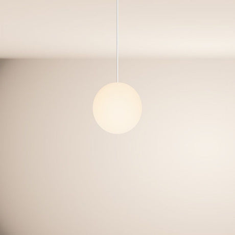 s.luce Orb globo de vidro galeria luz suspensão 500cm branco