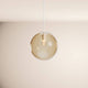 s.luce Orb Glaskugel Galerieleuchte Aufhängung 500cm Weiß in modernem Design mit transparentem Schirm.