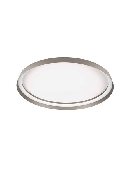 Alt Tag : Ormi plafonnier Ø 60 cm 2700 Up & Down 4000K - plafonnier minimaliste couleur champagne <span data-glossary-id="88915a460128719a3f47eb46bec2b6d6">Deckenleuchte</span>, lumière Up & Down blanc chaud/neutre
