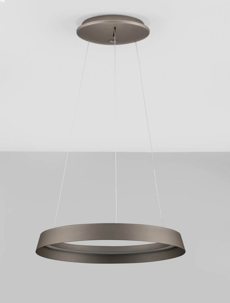 Ormi Pendelleuchte Ø 45cm 2700, 3000K in elegantem Design mit dimmbarer TRIAC-Funktion.