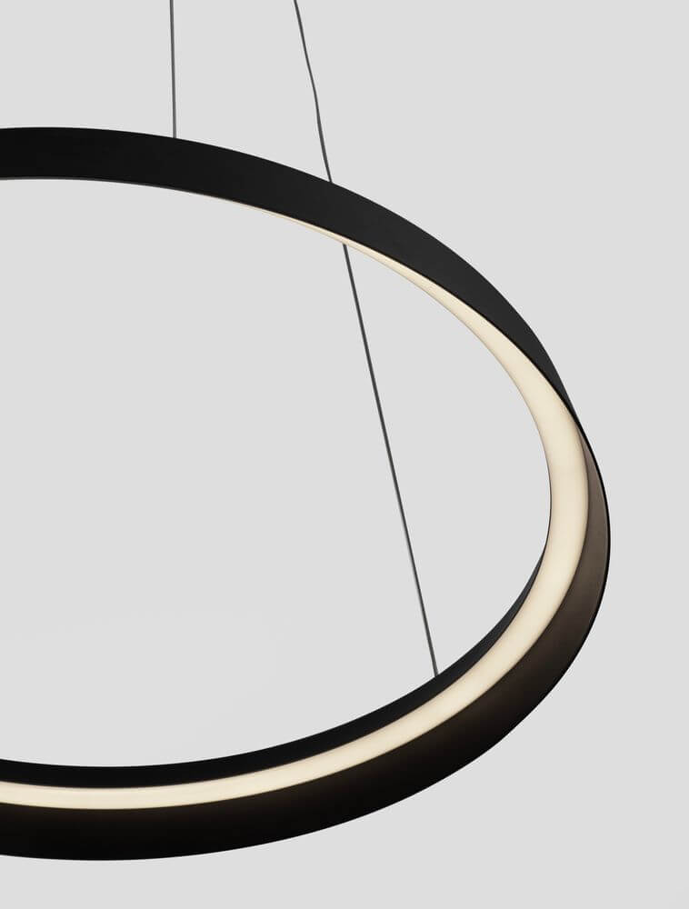 Ormi Pendelleuchte Ø 60cm 2700, 3000K mit minimalistischem Design und eleganter Ausstrahlung.