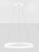 Ormi Pendelleuchte Ø 60cm 2700, 3000K in modernem Design mit champagnerfarbenem Aluminium.