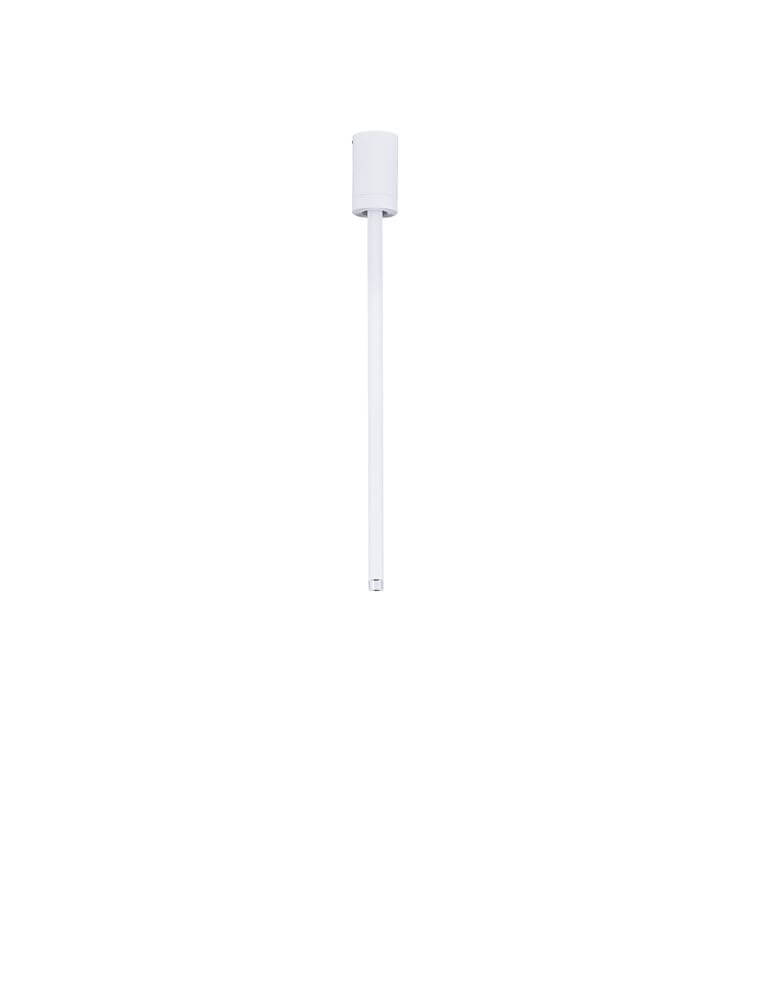 Ornos Deckenleuchte Ø 5cm H 49,5cm 3000K in Weiß, minimalistisch und modern, ideal für stilvolle Räume.