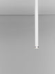 Ornos Deckenleuchte Ø 5cm H 49,5cm 3000K minimalistische Deckenleuchte in Weiß