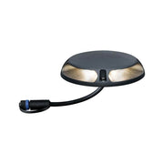 LED Plug & Shine Aufbauleuchte IP67 24V 2x350lm 3000K Anthrazit mit Anschlusskabel und runder Form