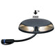 LED Plug & Shine Aufbauleuchte IP67 24V 2x350lm 3000K Anthrazit mit 2000 kg Tragkraft.