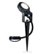 LED Plug & Shine Außenstrahler Sting 100° IP67 3000K Anthrazit auf einem Erdspieß, ideal für Außenbeleuchtung.