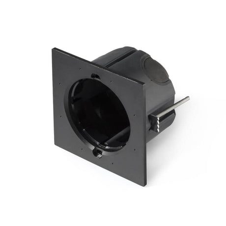 Outdoor Einbaustrahler Gehäuse für Dart-1 70272 - 70273, schwarze Einbaubox für LED-Leuchten.