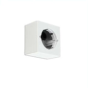 Outdoor Einbaustrahler Gehäuse für Dart-1 70272, weißes Faro Barcelona Gehäuse für DART-1 LED-Einbaustrahler