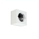 Outdoor Einbaustrahler Gehäuse für Dart-1 70272 - weiße Oberflächenbox für LED-Einbauleuchten Einrichtung.