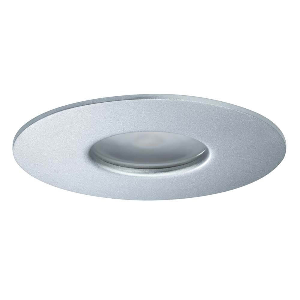 Outdoor House EBL IP44 530lm 3000K 4,4W 34° Silber Acryl - eleganter Einbaustrahler für Außenbereich.