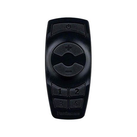 Plug & Shine Controller IP68 433MHz Fernbedienung mit Bedienknöpfen und Reichweite für Lichtsteuerung.