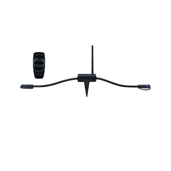 Plug & Shine Controller IP68 433MHz remote control with remote control and connecting cable.
