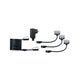 LED Plug & Shine Floor Eco Basisset IP65 24V 3000K 3x1W mit drei Leuchten und Steckertrafo.