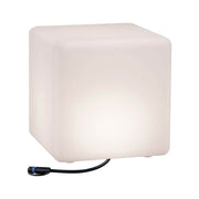 LED Plug & Shine Lichtobjekt Cube 30x30cm IP67 24V 3000K 575lm - dekorativer, warmweißer Cube für Außenbereiche.