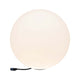 LED Plug & Shine Lichtobjekt Globe Ø 50cm IP67 24V 3000K 575lm - dekorative beleuchtete Kugel mit Erdspieß