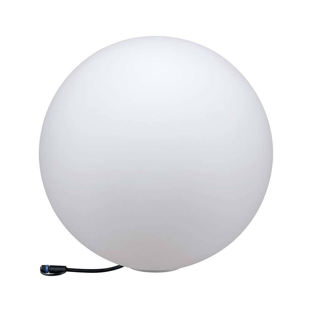 LED Plug & Shine Lichtobjekt Globe Ø 50cm IP67 24V 3000K 575lm - beleuchtete Kugel für Außenbereich