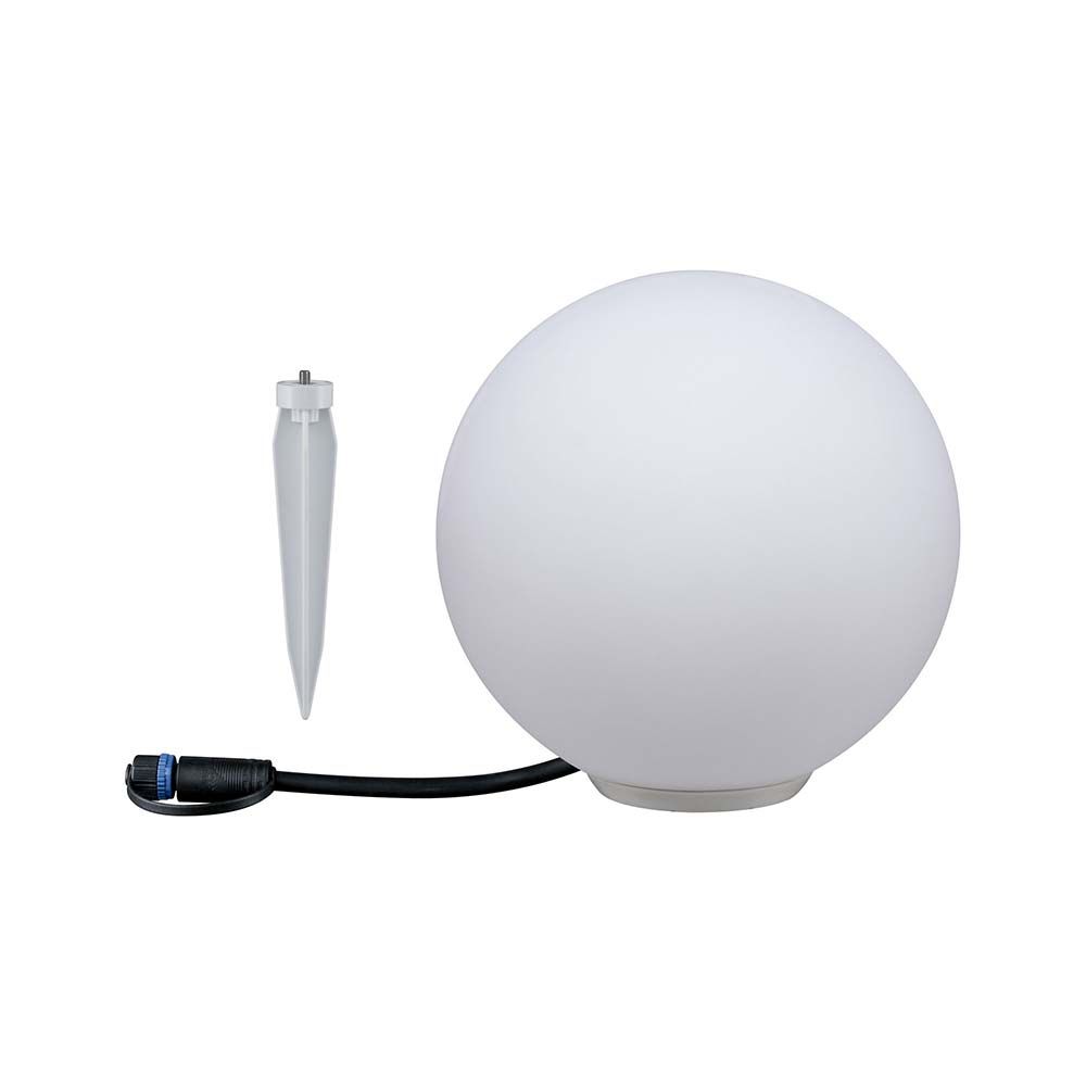 LED Plug & Shine Lichtobjekt Globe Ø 20cm IP67 24V 3000K 235lm  Paulmann   