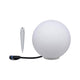 LED Plug & Shine Lichtobjekt Globe Ø 20cm IP67 24V 3000K 235lm mit Erdspieß und Kabel.