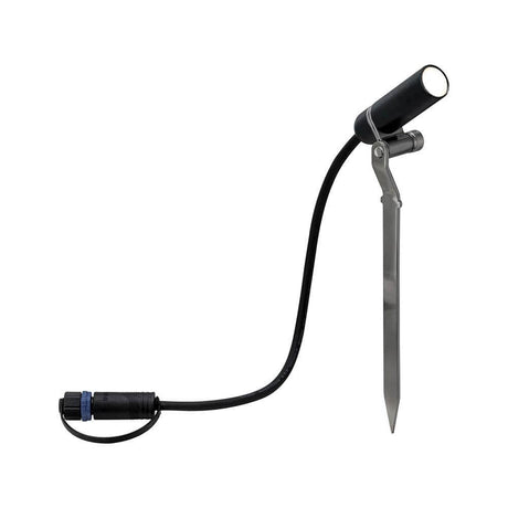 LED Plug & Shine Spotlight Plantini 24V 3000K 2,5W med jordspyd til effektiv havebelysning