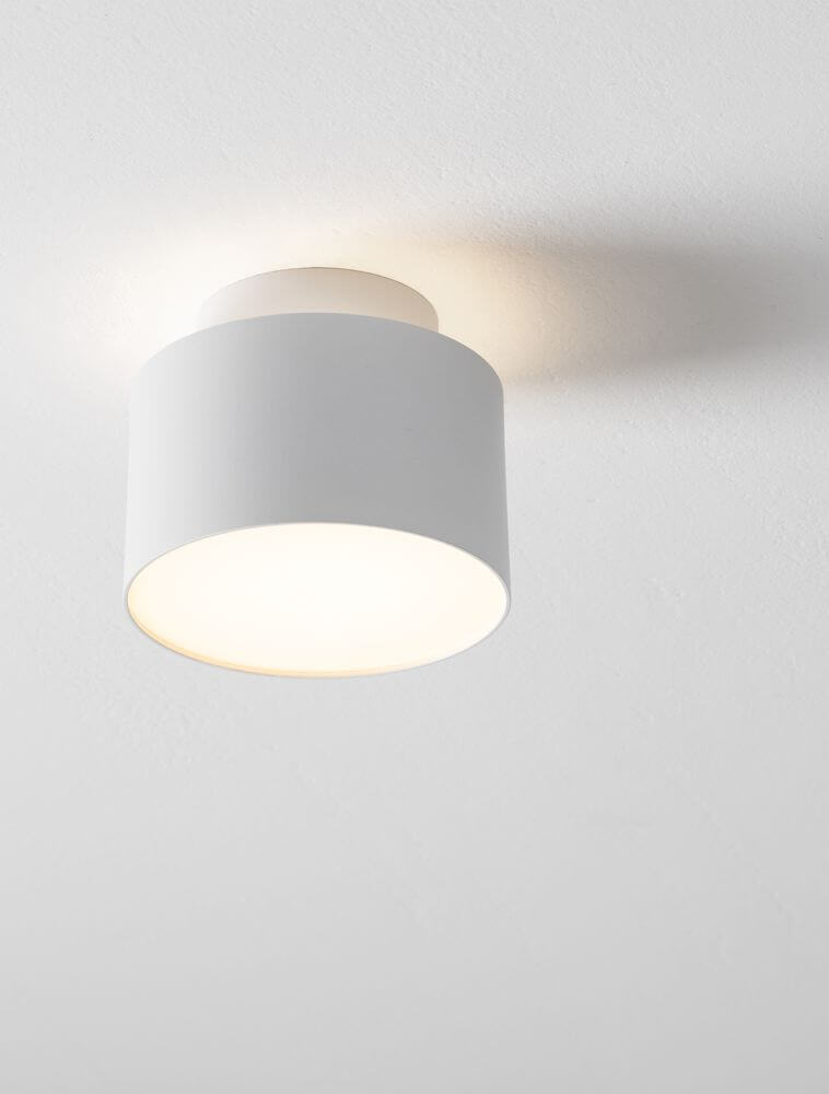 Ozen LED Deckenleuchte in Weiß, Ø 11cm, 3000K – moderne Beleuchtungslösung für jeden Raum.