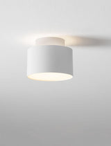 Ozen LED Deckenleuchte Ø 11cm in Weiß mit warmem Licht bei 3000K für moderne Innenräume.