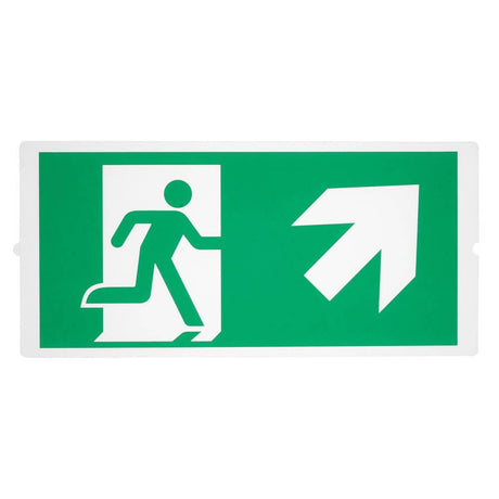 P-Light Emergency Series Stair Signs For Areal Light Green, Notausgangszeichen mit Pfeil nach rechts