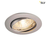 Pika QPar51 Plafond Plafond pivotant en argent gris