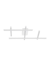 Pace LED Deckenleuchte 80cm 5-flammig 3000K Weiß