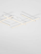 Pace LED Deckenleuchte 80cm 5-flammig 3000K Weiß