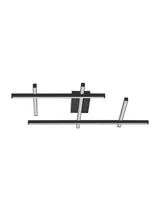 Pace LED Deckenleuchte 80cm 5-flammig 3000K Weiß