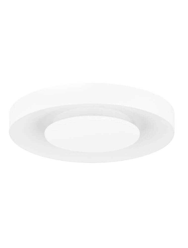Pada Deckenleuchte Ø 40cm 2700 4000K mit modernem, flachem Design und dimmbarer Lichtfunktion.