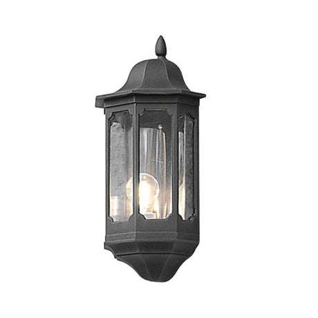 Lampada da parete Pallas nera, in acrilico fumé con un'elegante finitura.