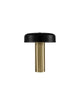 Pandora LED Tischleuchte 3000K Schwarz, Gold - moderne Tischlampe mit schwarzem und goldenem Design.