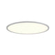 Panel 60 Rund LED Deckenaufbauleuchte Grau 3000/4000K in runder Form mit sanftem Licht.