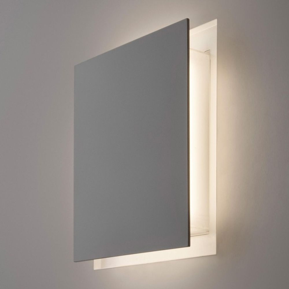 Panzeri Aldecimo recessed LED wall light adjustable
