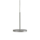Bella LED Pendelleuchte mit schmalem Stab und runder Basis, minimalistisches Design für stilvolle Beleuchtung.