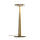 Panzeri Bella LED-Tischlampe mit Touchschalter, elegantes Design in Gold, warmweißes Licht für gemütliche Atmosphäre.