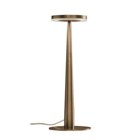 Panzeri Bella LED-bordlampe med berøringsbryter i elegant, minimalistisk design og varmhvitt lys.