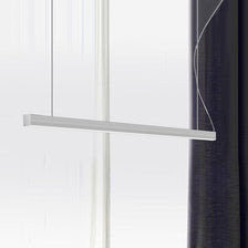 Panzeri Brooklyn Line LED-riippuvalaisin minimalistisessa valkoisessa muotoilussa, ihanteellinen moderneihin sisätiloihin.