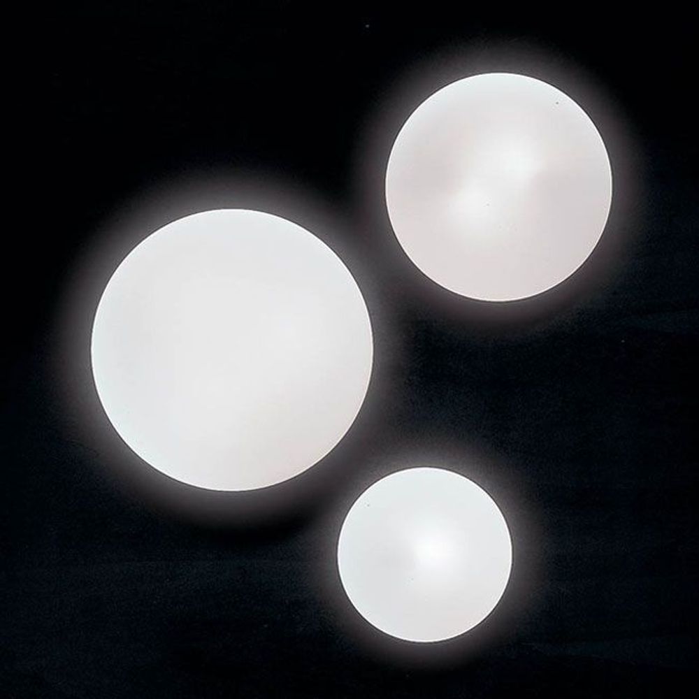 Panzeri Disco LED Glasleuchte für Wand oder Decke