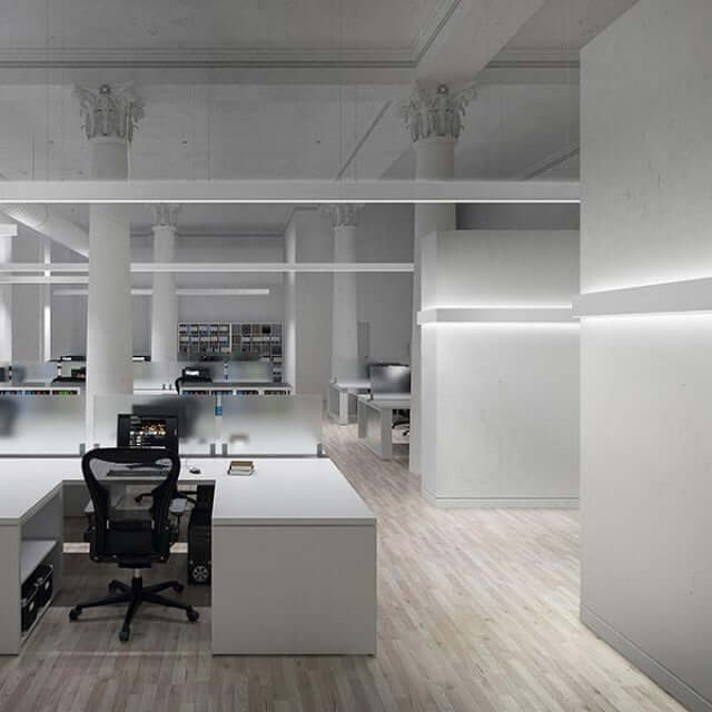 Panzeri Giano LED-Wandleuchte indirekt/direkt