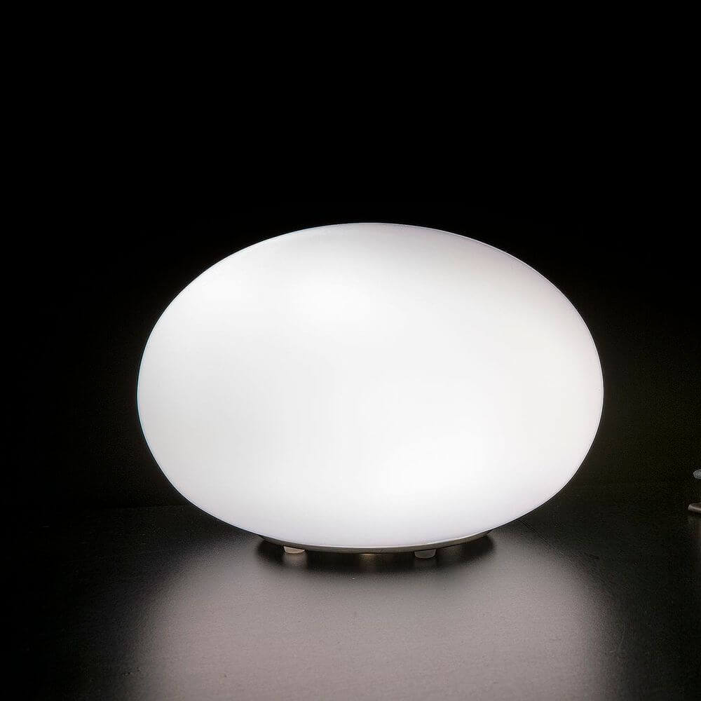 Panzeri Gilbert glass LED table lamp