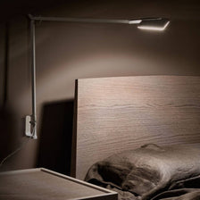 Panzeri Jackie LED-lampada da parete regolabile con interruttore montato su una testata