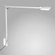 Panzeri Jackie LED-Wandlampe verstellbar mit Schalter in Weiß, ideal für Innenräume.