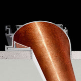Panzeri Manhattan recessed profile for LED strips