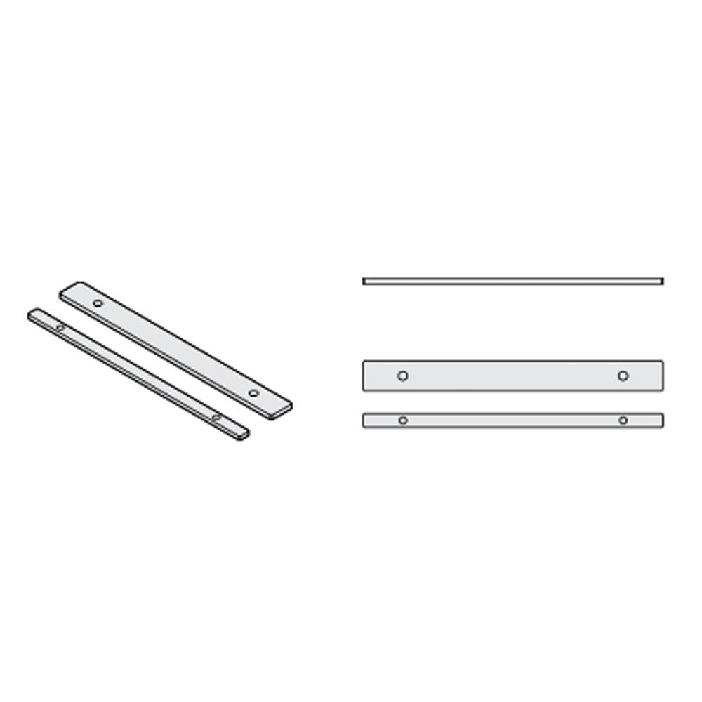 Panzeri Manhattan mounting accessories for recessed profile