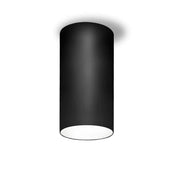 Panzeri One LED ceiling light 2700K black – stylish ceiling lamp in elegant black
